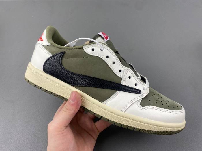 Travis Scott x Air Jordan 1 Low OG Olive DM7866-200