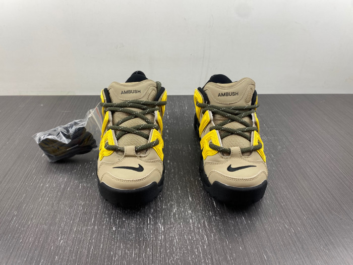 AMBUSH x Nike Air More Uptempo Low Limestone FB1299-200