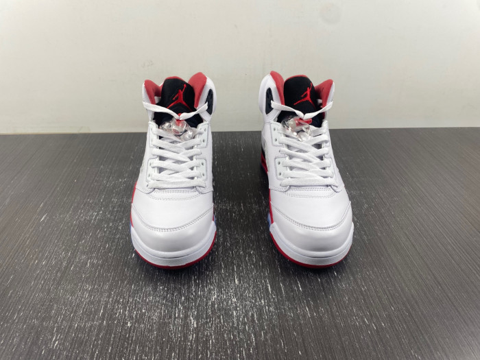 Air Jordan 5 Retro Fire Red Black Tongue 136027 120