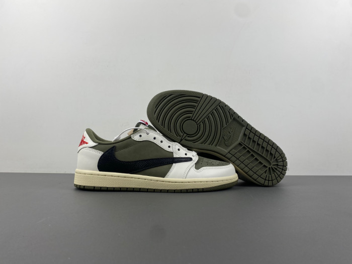 Travis Scott x Air Jordan 1 Low OG Olive DM7866-200