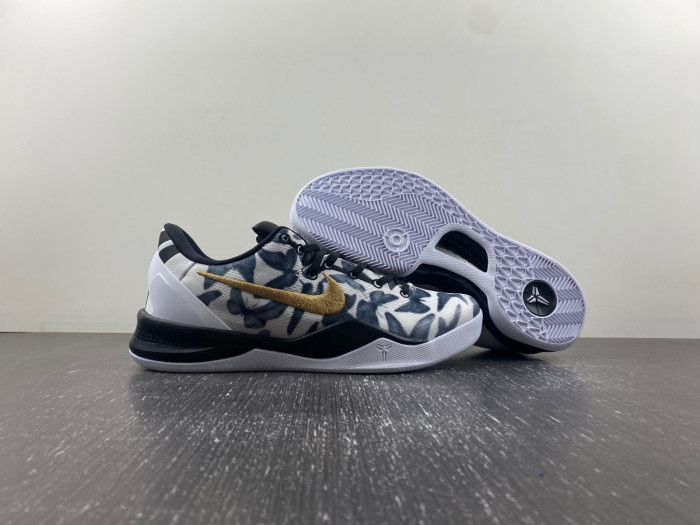 Nike Kobe 8 Protro White Metallic Gold FV6325 100