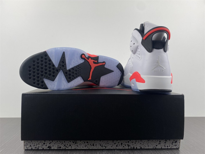 Nike Air Jordan 6 Retro White/Infrared 384664 123