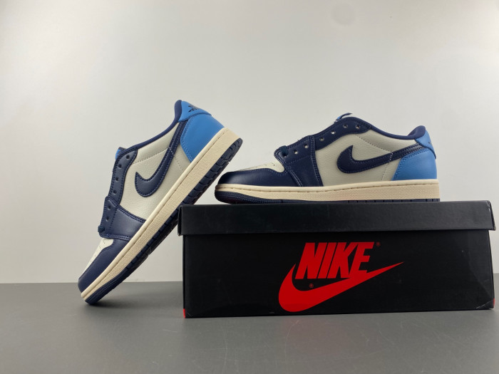 Air Jordan 1 Low OG Obsidian UNC CZ0790-400