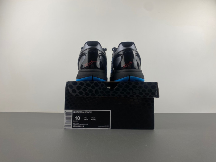Nike Zoom Kobe 6 VI Dark Knight 429659-016