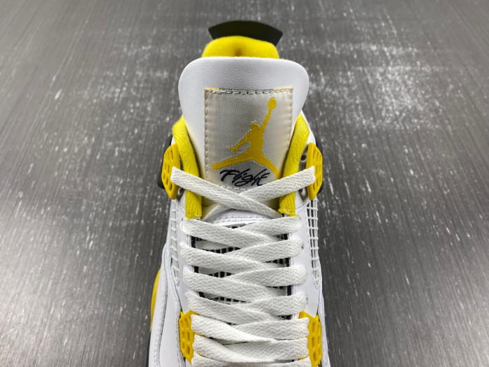 Air Jordan 4 Womens "Vivid Sulfur" AQ9129-101