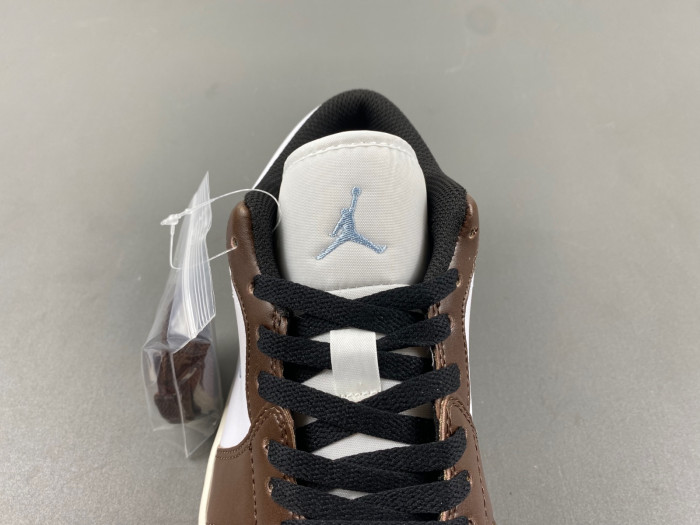 Air Jordan 1 Low SE GS AJ1 Mocha Blue Grey Kids Youth Casual FQ8156-142