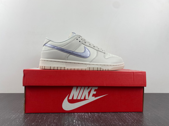 Nike Dunk Low Womens "Sail/Oxygen Purple" DX5930-100