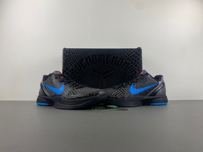 Nike Zoom Kobe 6 VI Dark Knight 429659-016