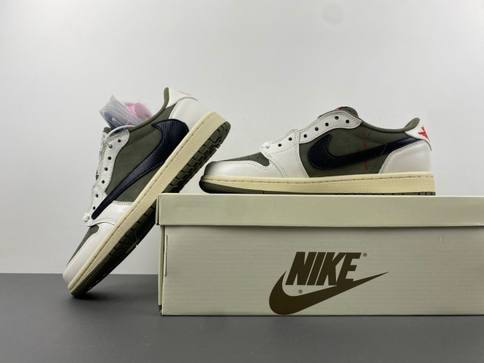 Travis Scott x Air Jordan 1 Low OG Olive DM7866-200