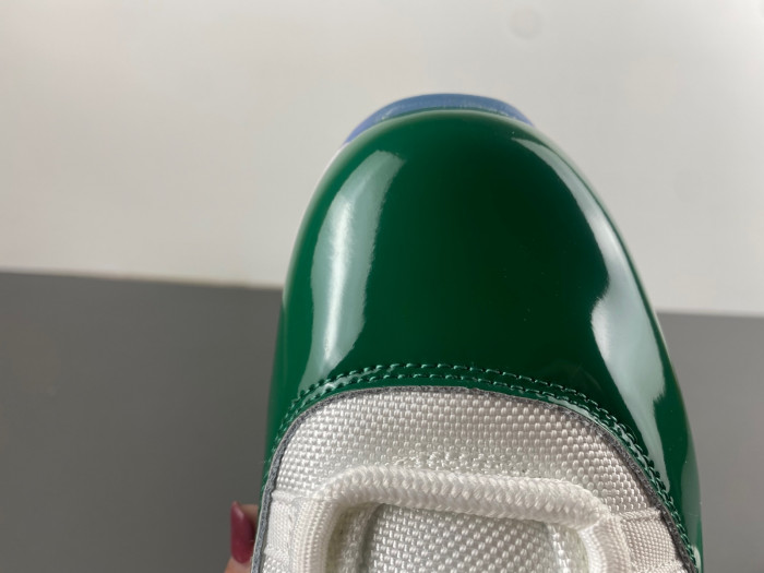 AIR JORDAN 11 RETRO WHITE GREEN CT8012-113