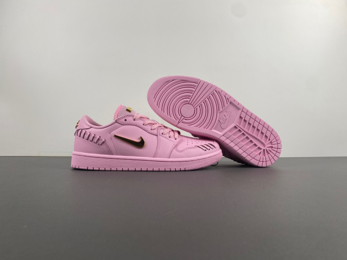 Air Jordan 1 Method of Make Low Perfect Pink W - FN5032-600