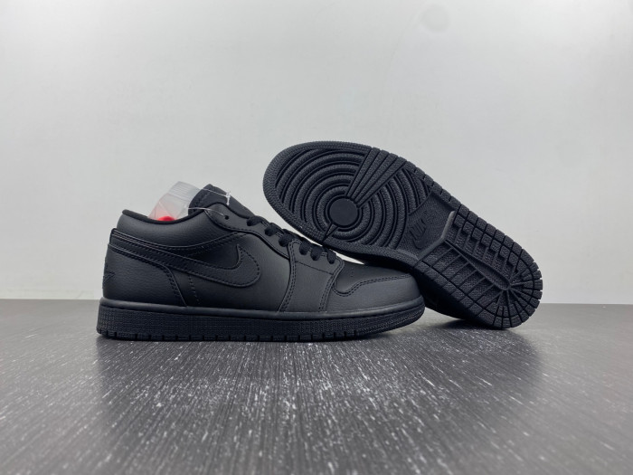 Air Jordan 1 Low ''Triple Black'' 553558-091