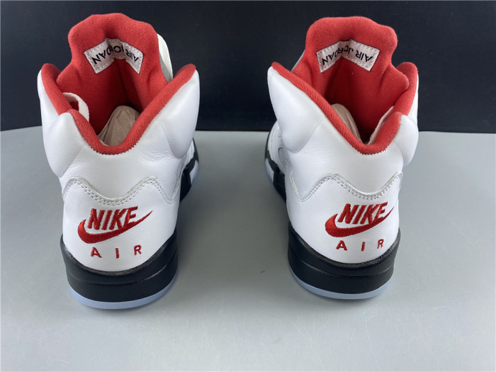 AIR JORDAN 5 FIRE RED 3M SILVER TONGUE 2020 DA1911-102
