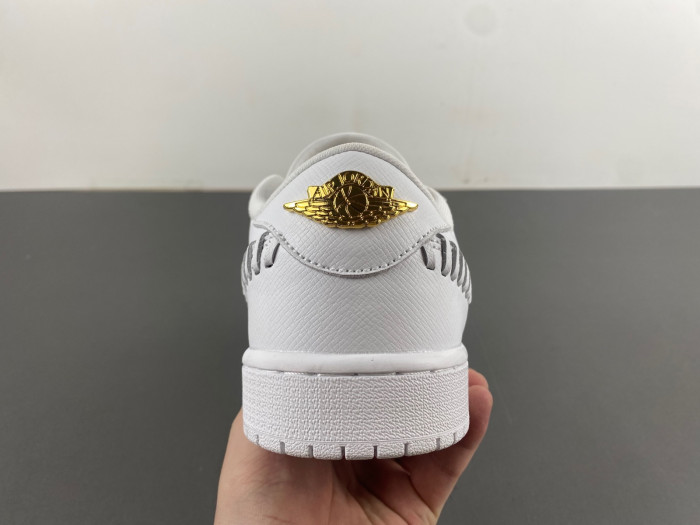 Air Jordan 1 Low Method Of Make "Sail/Gold" FN5032-100