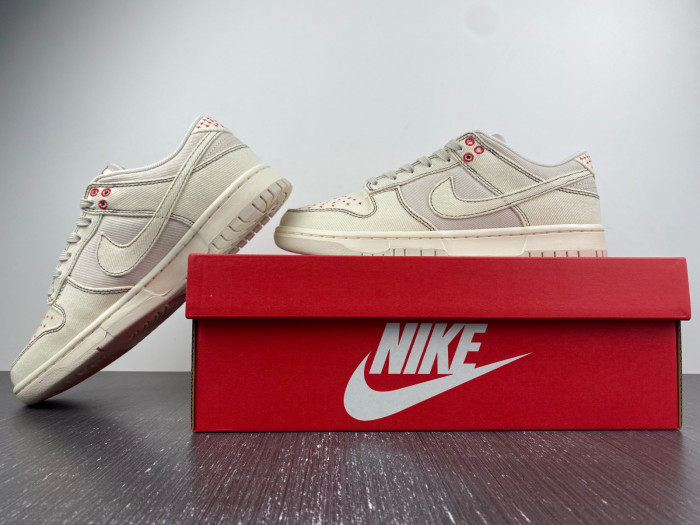 Nike Dunk Low Light Orewood Brown Sashiko - DV0834-100