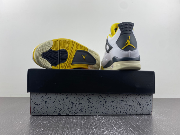 Air Jordan 4 Womens "Vivid Sulfur" AQ9129-101