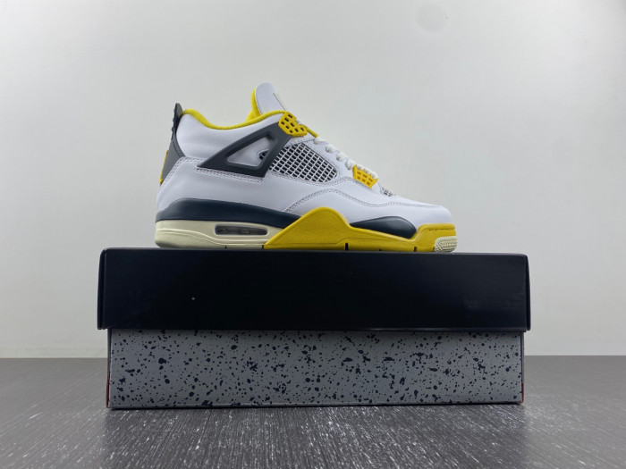 Air Jordan 4 Womens "Vivid Sulfur" AQ9129-101