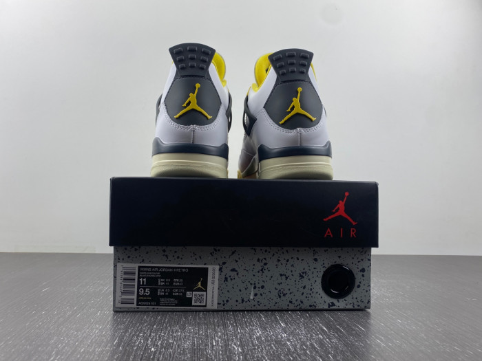Air Jordan 4 Womens "Vivid Sulfur" AQ9129-101