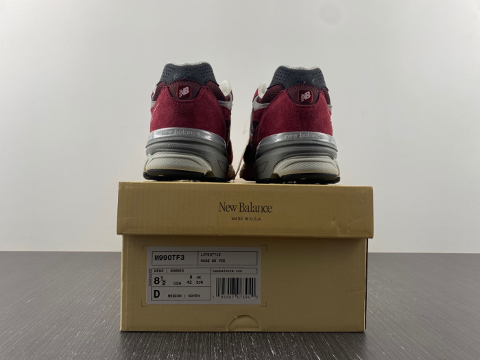 New Balance 990v3 MiUSA Teddy Santis Scarlet Men