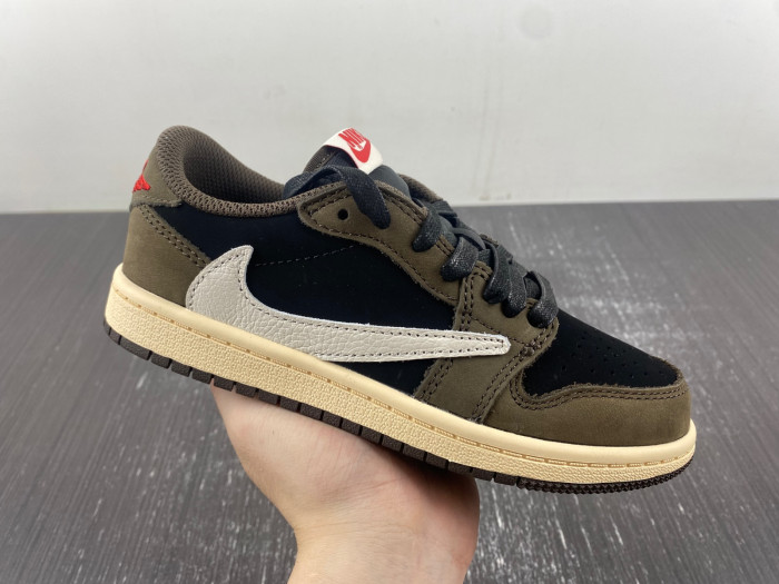 KIDS Travis Scott x Air Jordan 1 Low OG