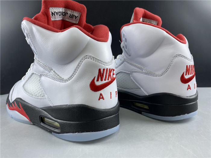 AIR JORDAN 5 FIRE RED 3M SILVER TONGUE 2020 DA1911-102