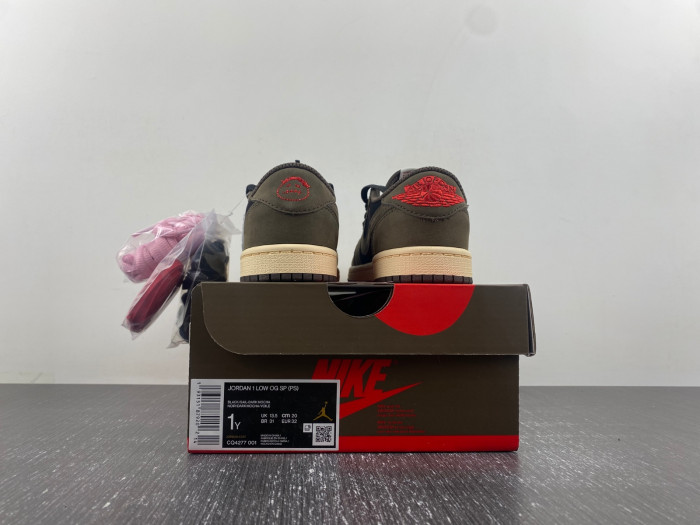 KIDS Travis Scott x Air Jordan 1 Low OG
