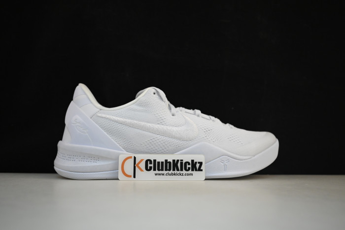 Nike Kobe 8 Protro Triple White FJ9364-100