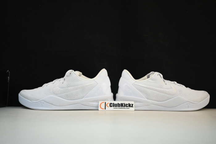 Nike Kobe 8 Protro Triple White FJ9364-100