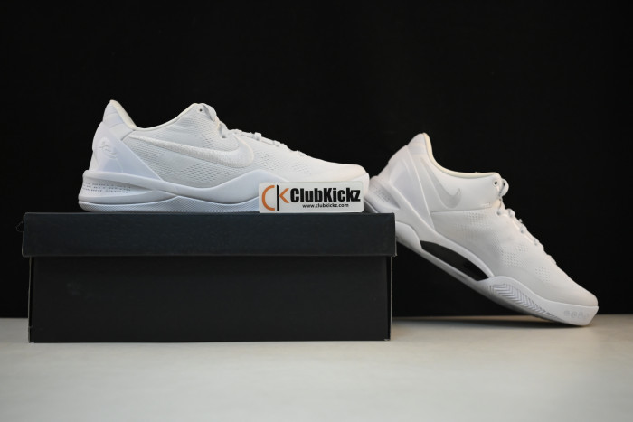 Nike Kobe 8 Protro Triple White FJ9364-100