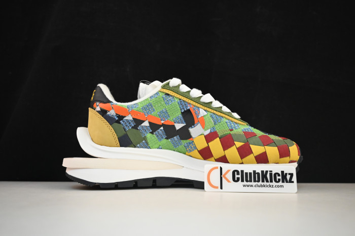 sacai x Nike LDVaporwaffle Mix Low Green Gusto DR5209 300