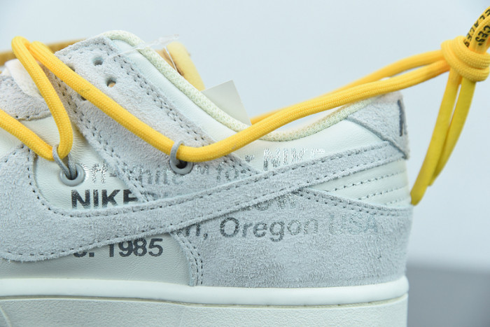 OFW Nike Dunk Low 39 Of 50 OW DJ0950-109