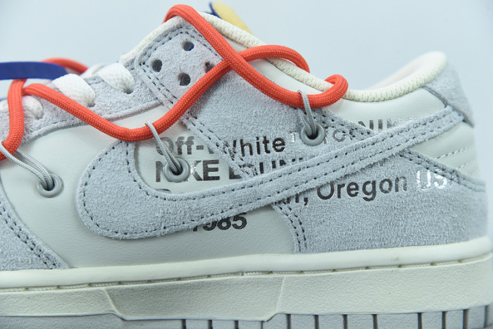OFW x Nike SB Dunk Low “13 of 50” OW DJ0950-110