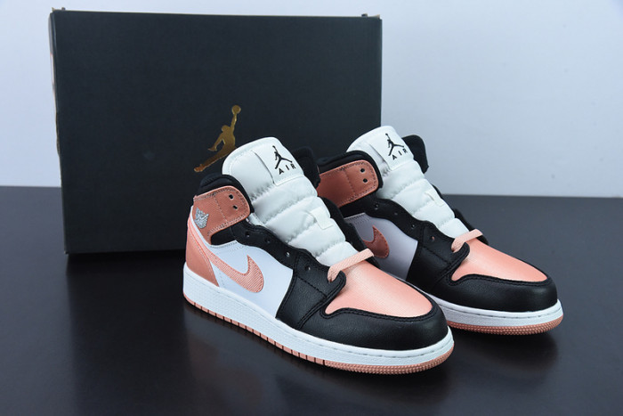 Air Jordan 1 Mid GS Light Madder Root DM9077-108
