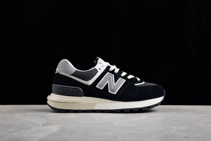 New Balance 574 Black Grey White - U574LGG1