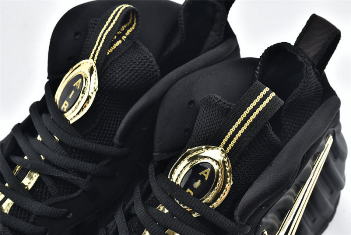 Nike Air Foamposite Pro Black Metallic Gold 624041-009
