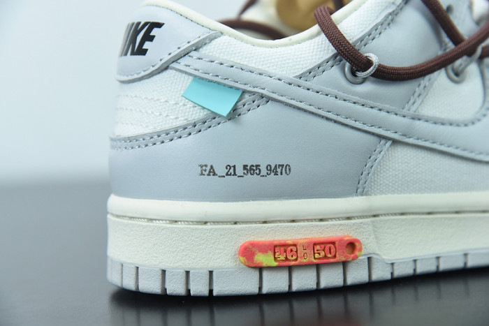 OFW Nike Dunk Low 46 Of 50 OW DM1602-102