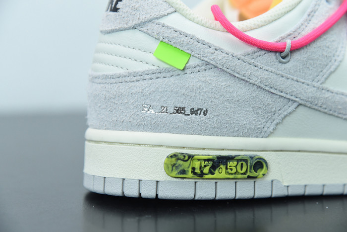 OFW Nike Dunk Low 17 Of 50 OW DJ0950-117