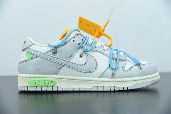 OFW x Nike SB Dunk Low “02 of 50” OW DM1602-115