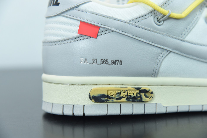 OFW Nike Dunk Low 27 Of 50 OW DM1602-120