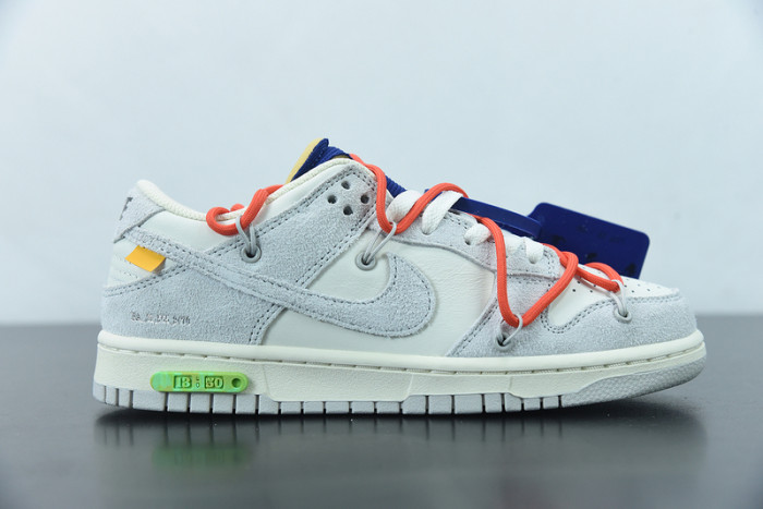 OFW x Nike SB Dunk Low “13 of 50” OW DJ0950-110