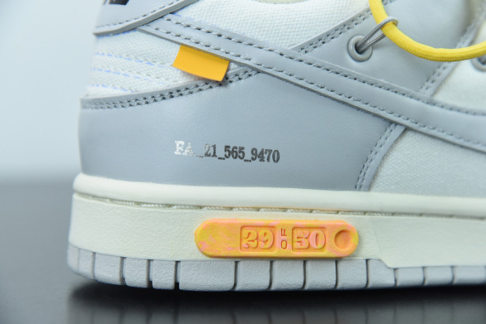 OFW Nike Dunk Low 29 Of 50 OW DM1602-103