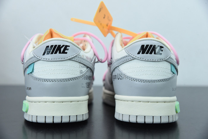 OFW Nike Dunk Low 09 Of 50 OW DM1602-109
