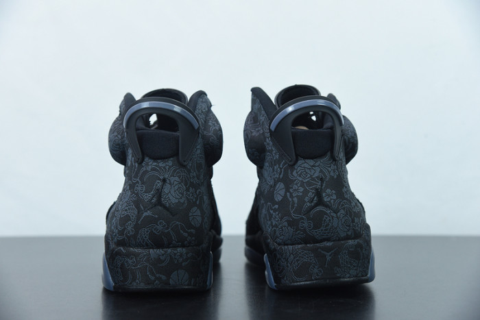 Air Jordan 6 Retro Singles Day Triple Black DB9818-001
