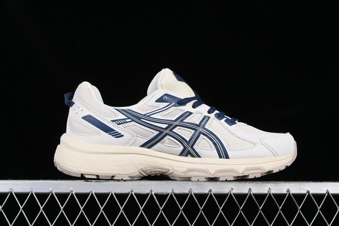 As*ic*s gel-venture 6 ''cream white blue'' 1011b550-103