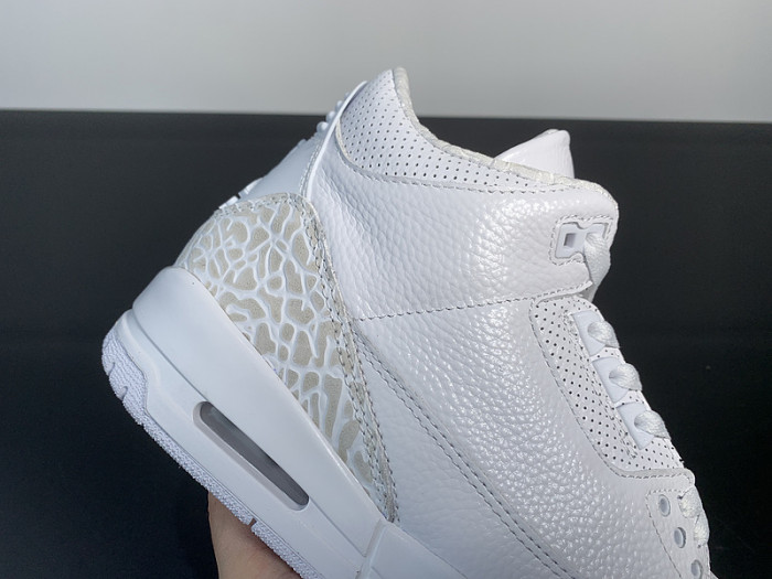 Air Jordan 3 Pure White 136064-111