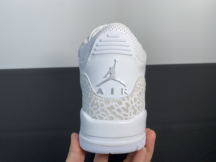 Air Jordan 3 Pure White 136064-111
