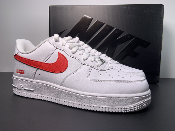 nike air force 1 low S*p*e white speed red cu9225-101