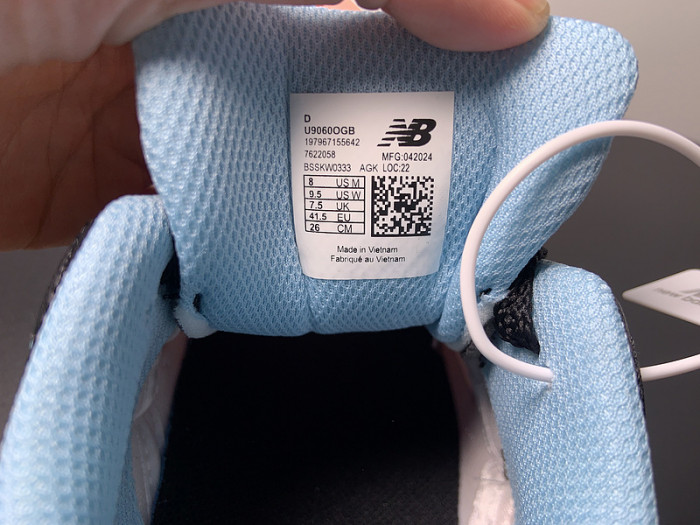 New Balance 9060 Orange Black U9060OGB
