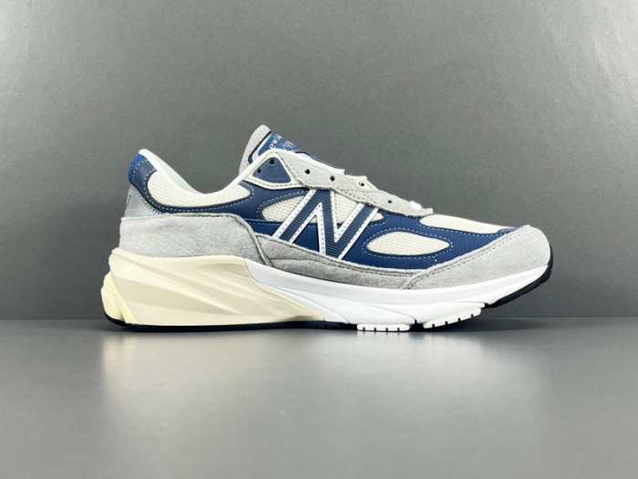 New Balance 990V6 Gray Navy FuelCell M990TC6