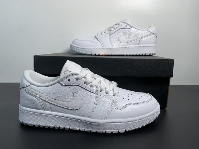 Air Jordan 1 Low Golf Triple White - Mar 2022 - DD9315-101
